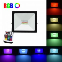 Proiector LED 20W Slim SMD RGB LZ7625R